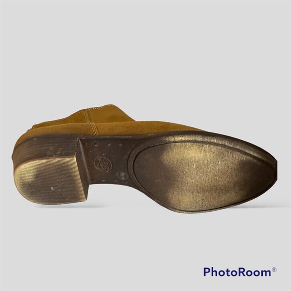 Lucky Brand Women's Lk-Bremma Brown Suede Back Zipper Ankle Boots Size 9 M/ 39 - Picture 7 of 10